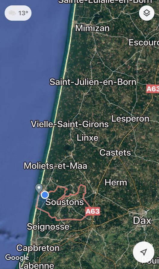 Soustons Plage Maison Terrasse 2 Pers Et 1 Enfant Les Villas Du Lac Tennis Mini Golf Eksteriør billede